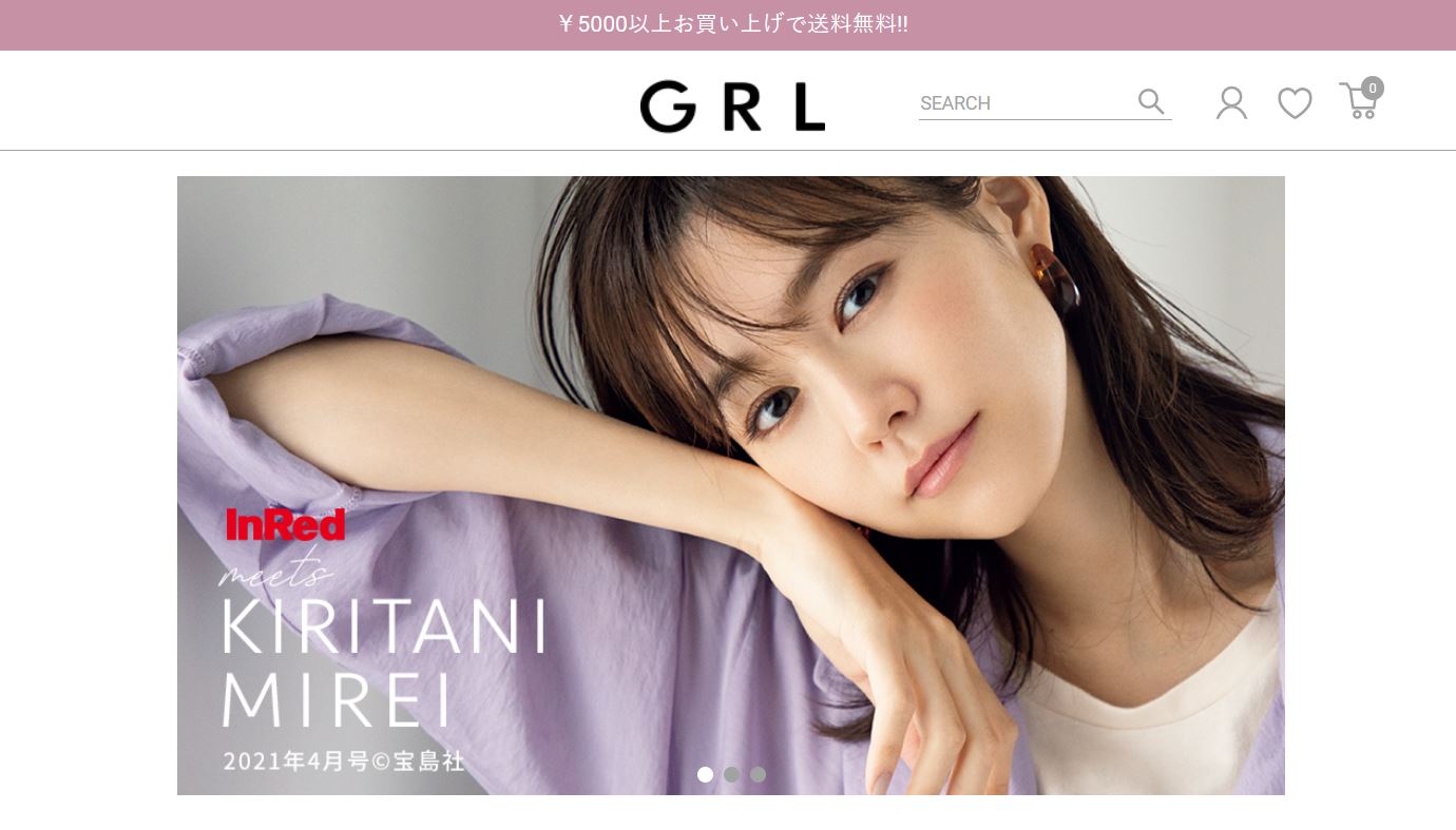 GRL（グレイル）の公式サイト